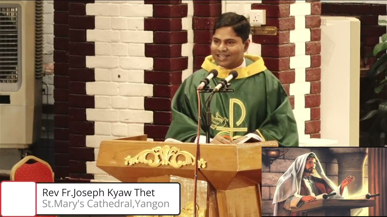 Homily By Rev Fr.Joseph Kyaw Thet 12.2.2026(Thursday)