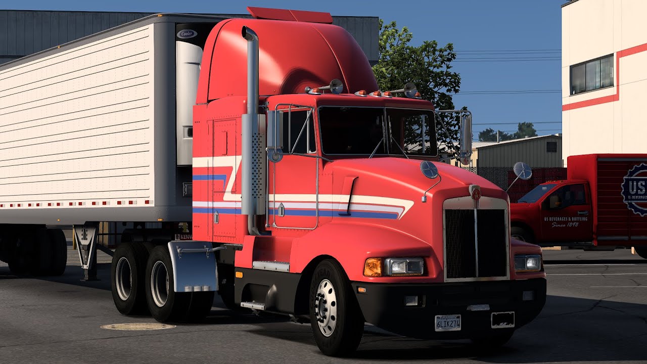 ATS 1.57 classic Kenworth t600a Louisiana dlc