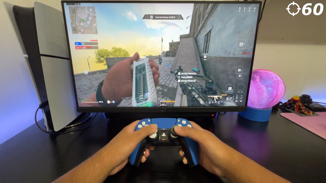 POV: Совершаем 60+ убийств на PS5 Slim с тестом FPS на мониторе 1080p + настройками консоли