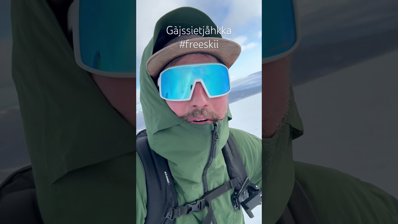 Topptur G&agrave;jssietj&aring;hkka, Ammarn&auml;s #skiing #hiking #mountains #freeskiing #randonee #topptur