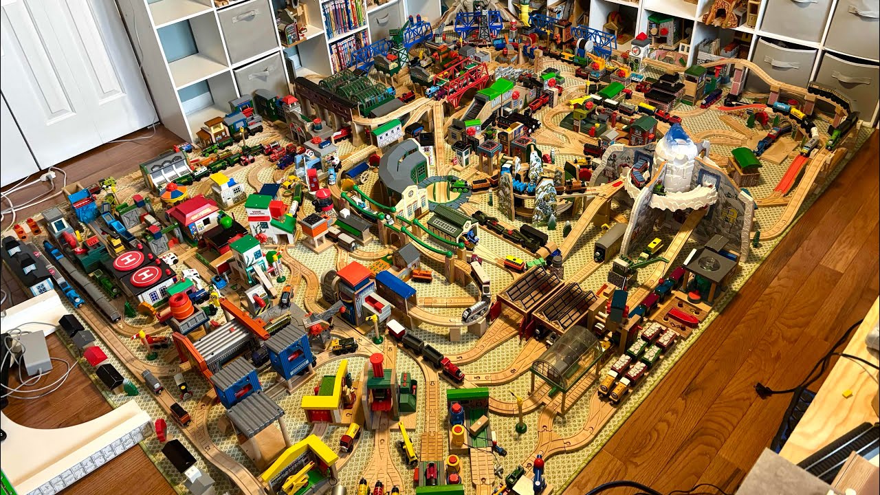 ChickenPotPie’s New Thomas Wooden Railway Layout Wii (Jan 2025)