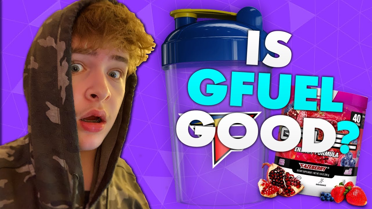 IS GFUEL GOOD? *YOU WON'T BELIEVE IT*!