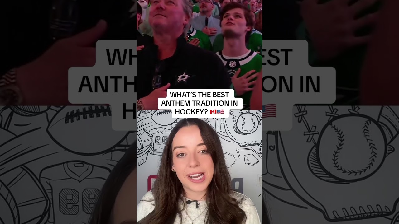 What&rsquo;s the best anthem tradition in the NHL?
