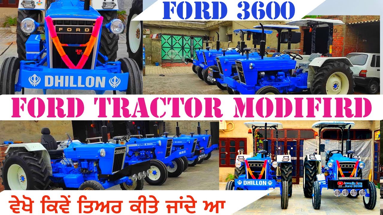 Ford 3600 Tractor Modified 