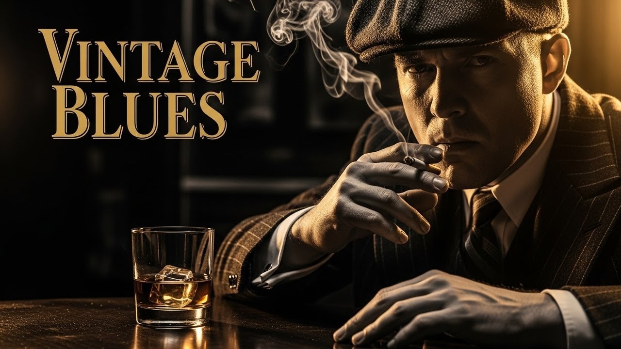 Peaky Blinders Blues Noir – Vintage Atmosphere for Whiskey Bar & Chill
