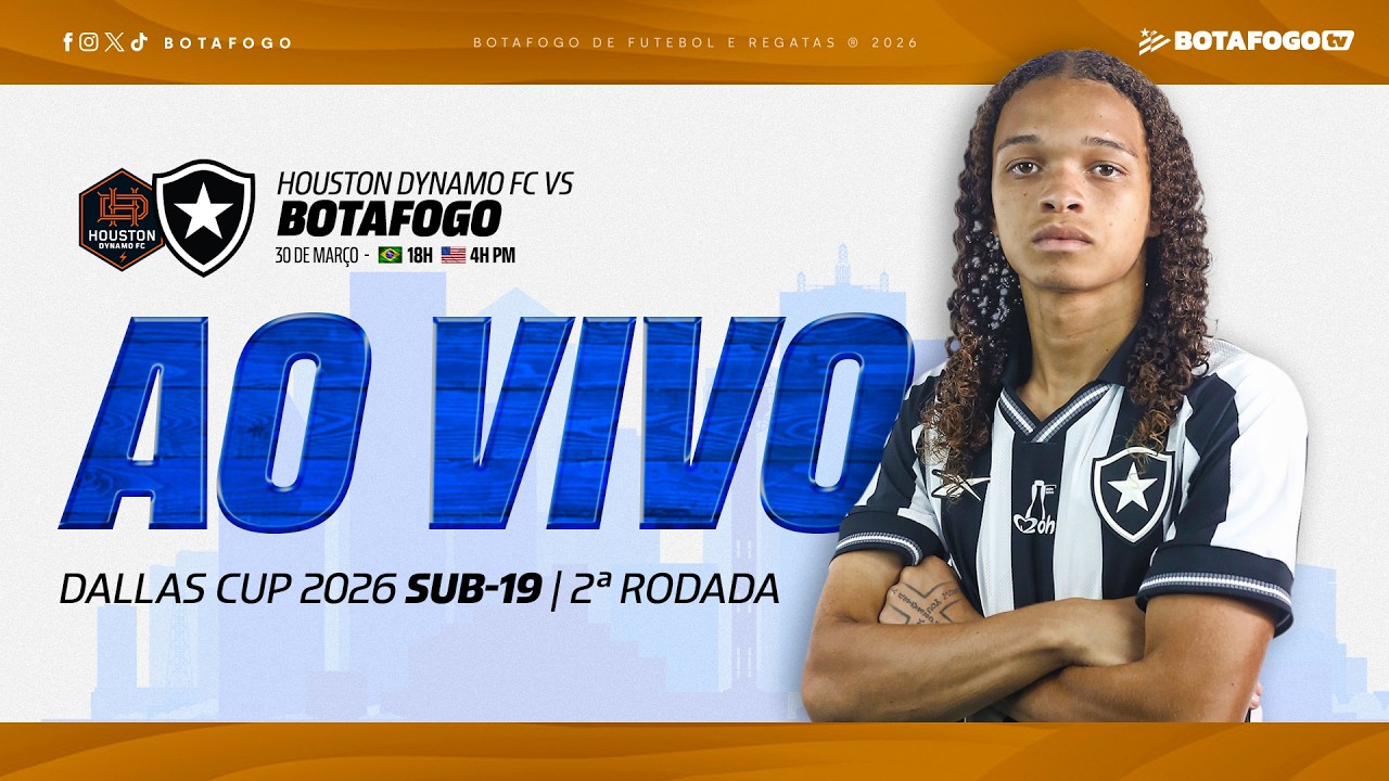AO VIVO COM IMAGENS | Houston Dynamo x Botafogo | Dallas Cup