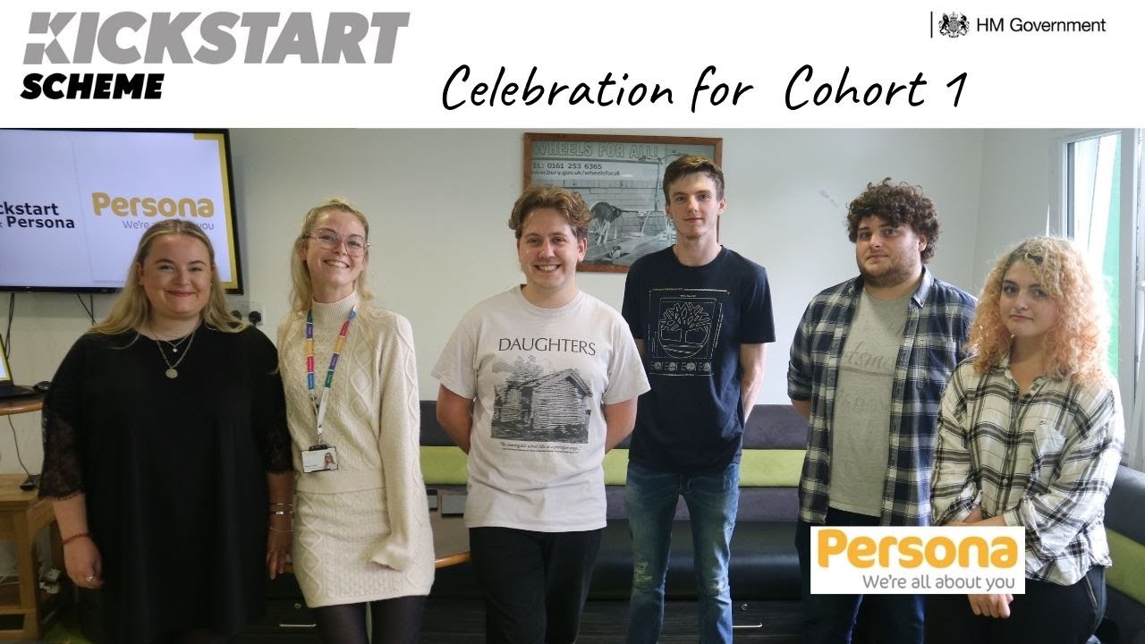 Persona's first Kickstart Scheme cohort celebrates their success!