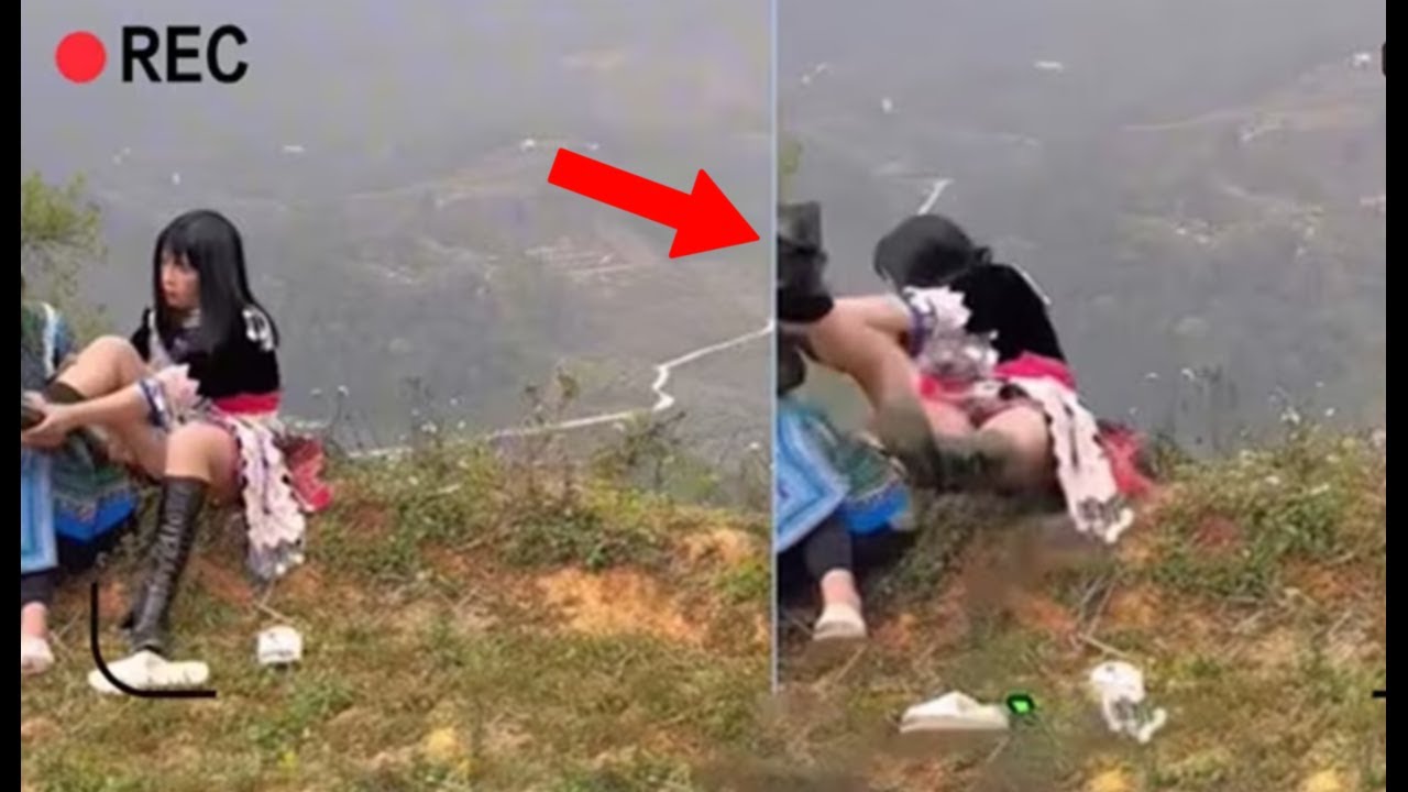 등산하다가 치마가?? 오늘도 황당하고 웃긴 중국의 일상??[HGTV]