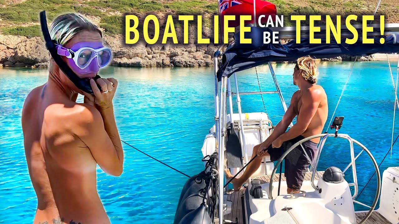 BOAT LIFE CAN BE TENSE! - Sailing KOS• S3:Ep3