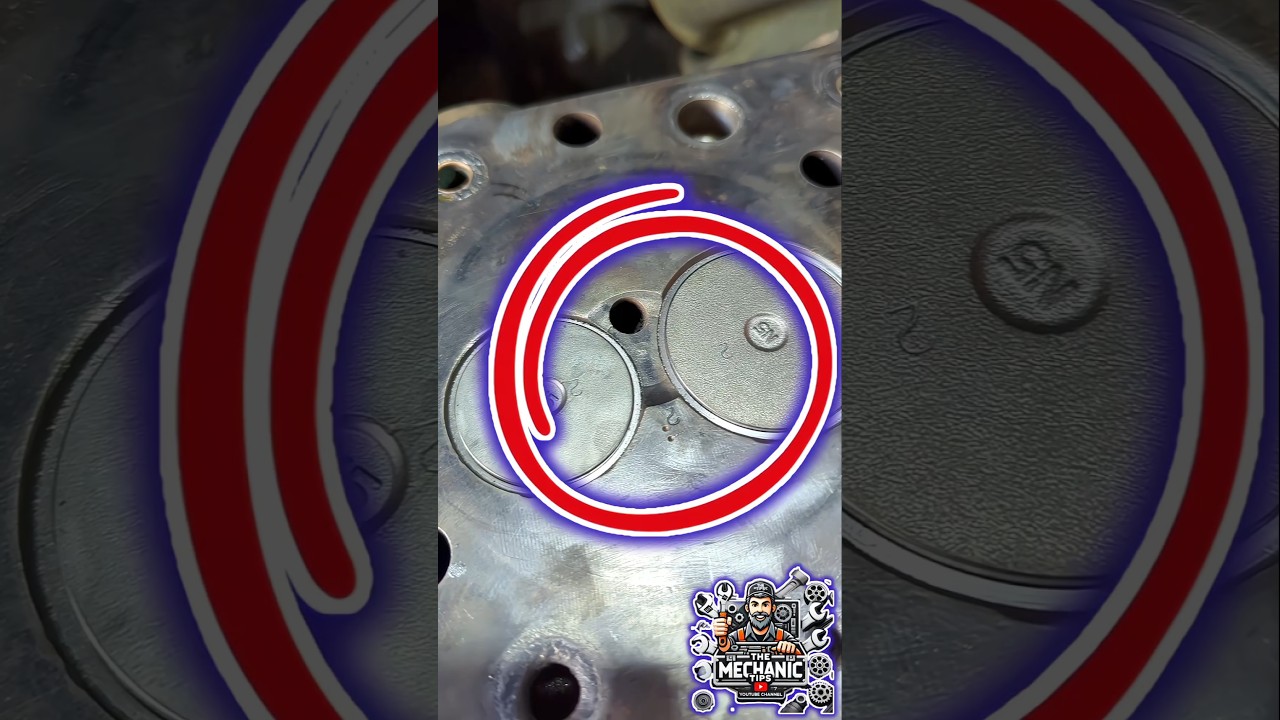 Engine Head Valves Arrangement & Numbering&ndash;Explained in 11 Seconds #shorts #engine #viralshorts