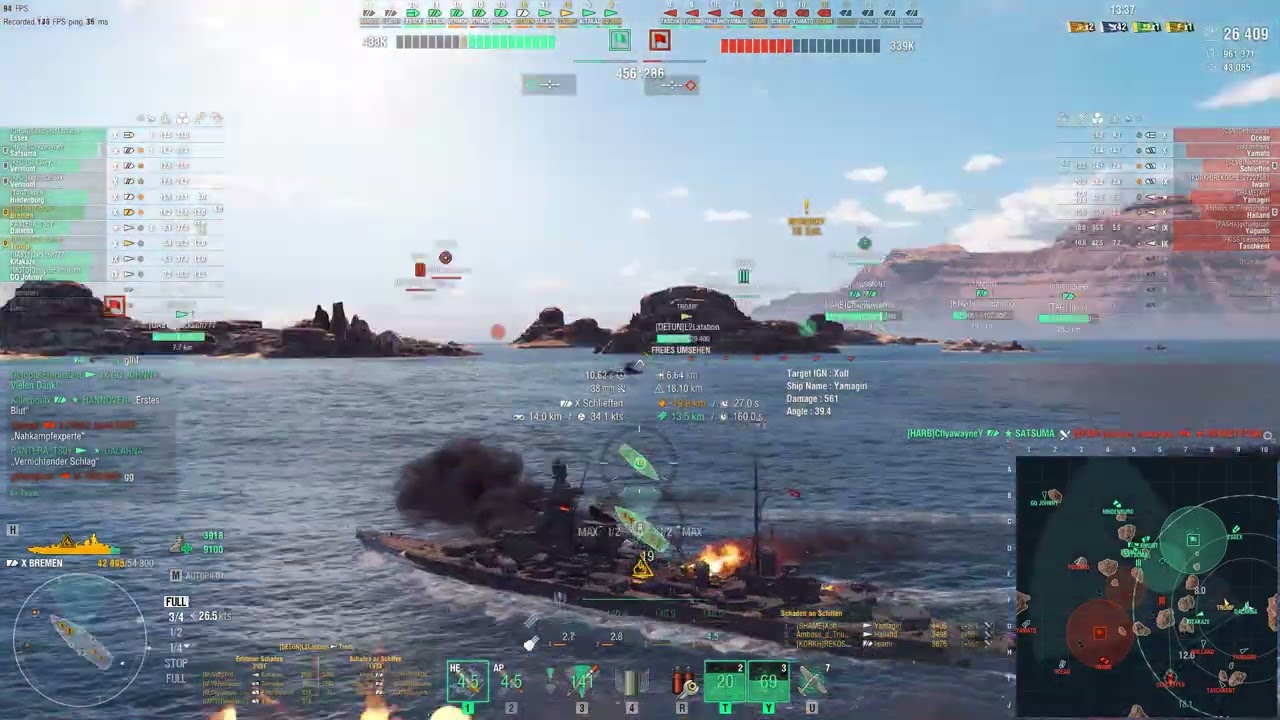 Bremen Experten-Abzeichen!!!! - World of Warships
