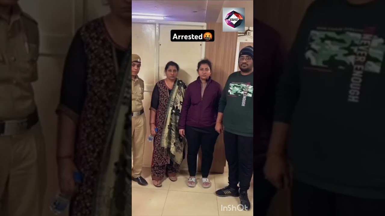 Atul Subhash's wife with her mother and brother got Arrested🤬 #atulsubhashnews #viral #shorts #news