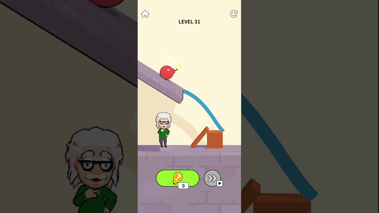 Einstein Brain Games  Puzzles ( protect einstein) / level 31,32,333,34,35 / GAMEPLAY