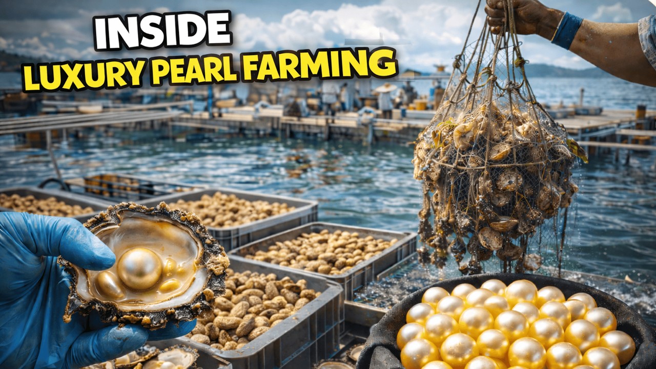 Inside Pearl Farming: From Oyster Seeding to Harvesting Luxury Gems