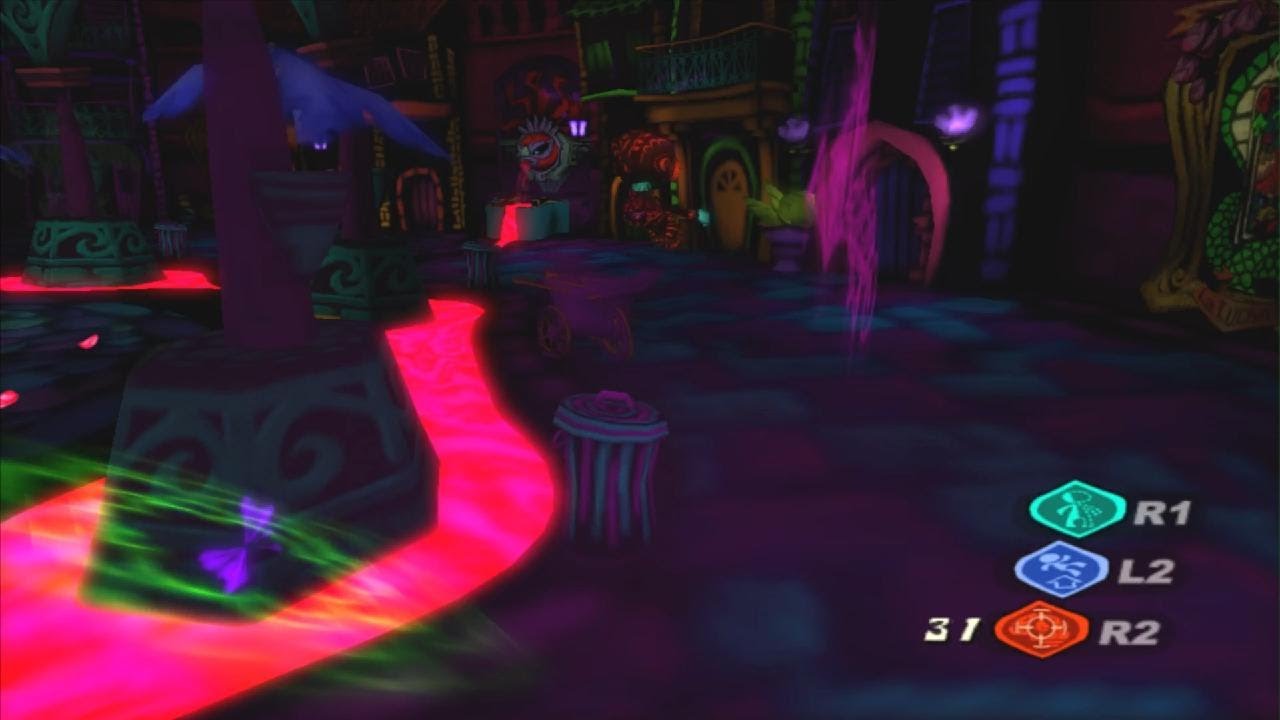 Psychonauts Walkthrough part 11: Edgar Teglee's mind