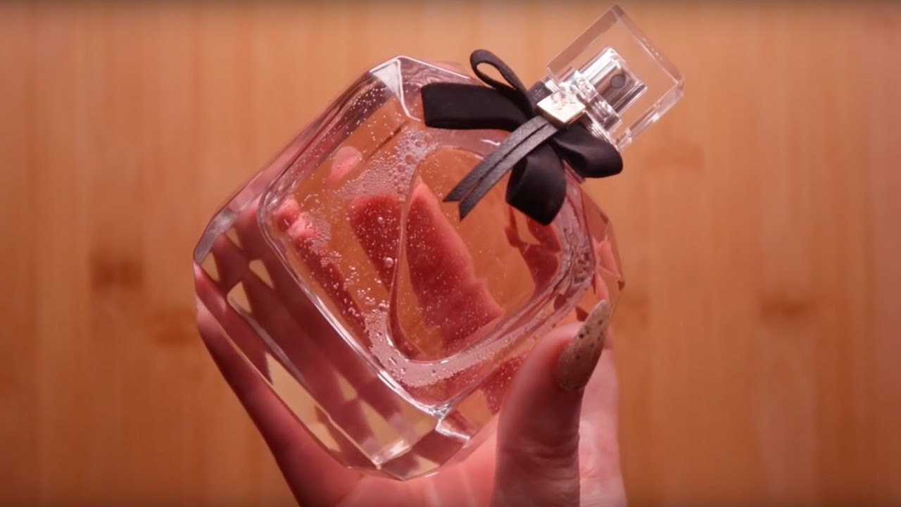 No Talking ASMR Beautiful Perfume Bottle Tapping