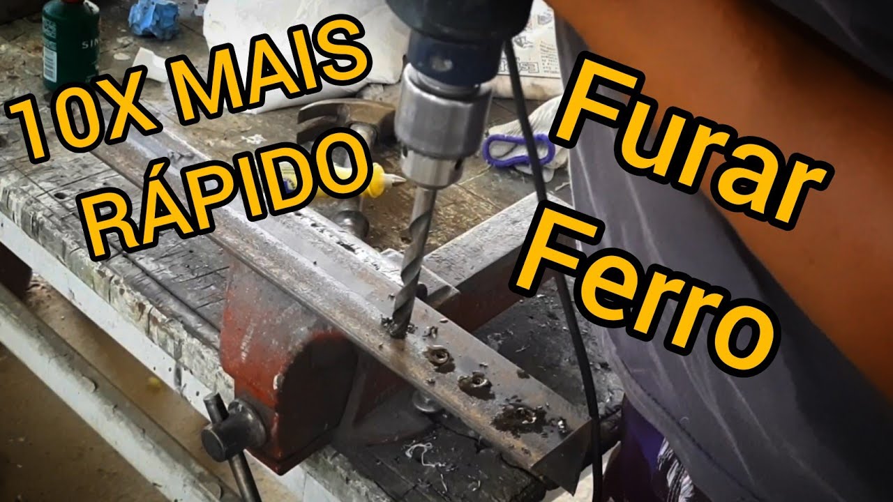 Furar Ferro Como Manteiga!!