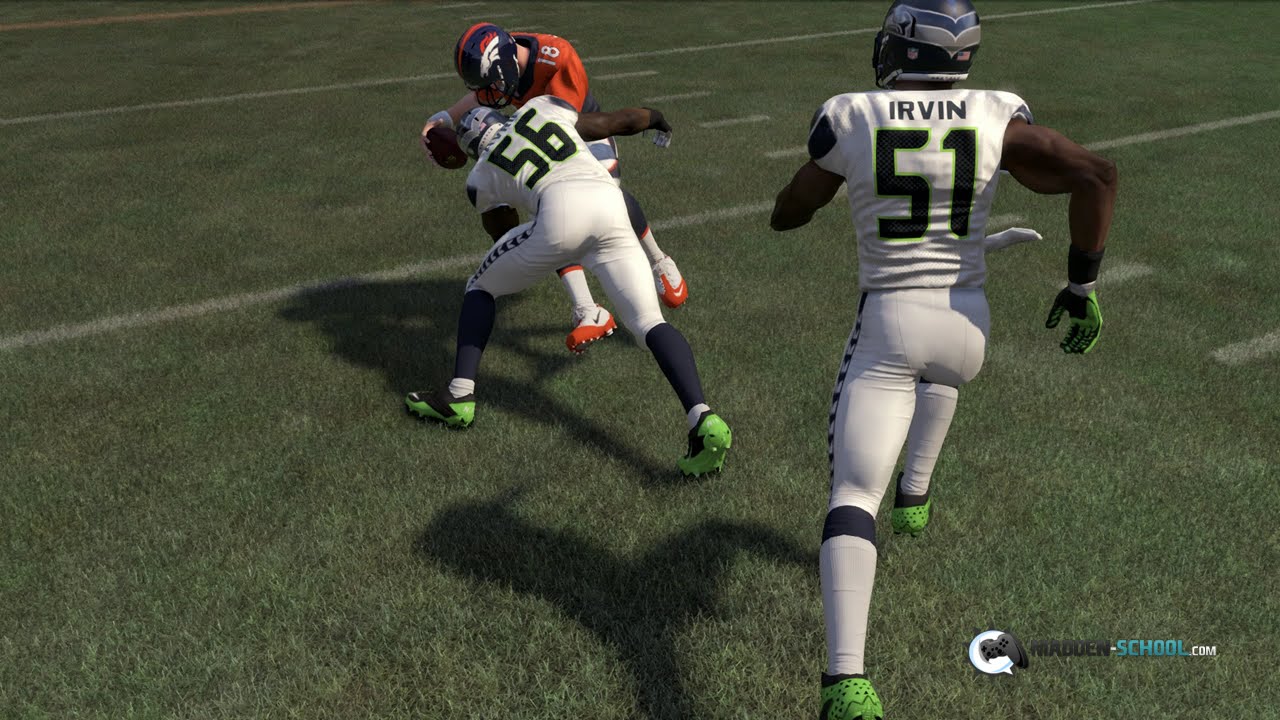 Madden 16 Great Blitz: 46 Bear Under LB Dogs