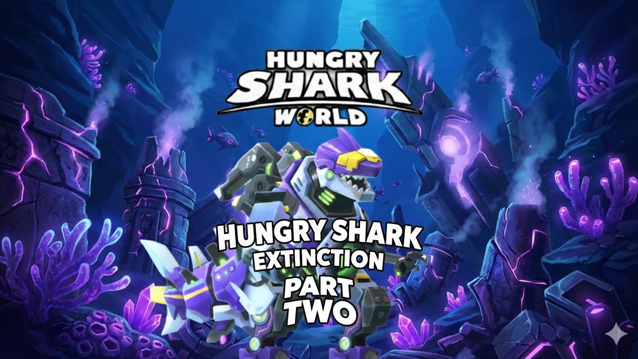 Hungry Shark World Mecha SharkJira Extinction Gameplay | Part 2