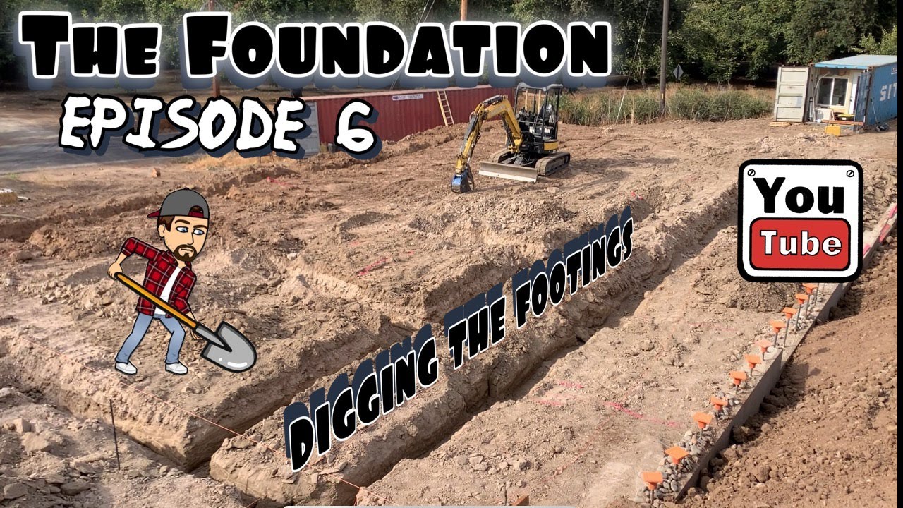 Digging the House Footings