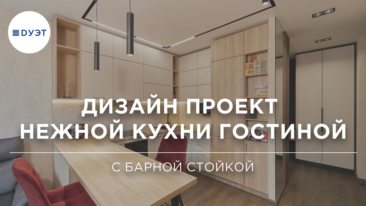 Кухня с барной стойкой. Обзор современной кухни.