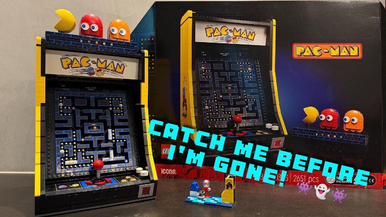 LEGO Icons | PAC-MAN Arcade 10323 Speed Build 👾👻👾