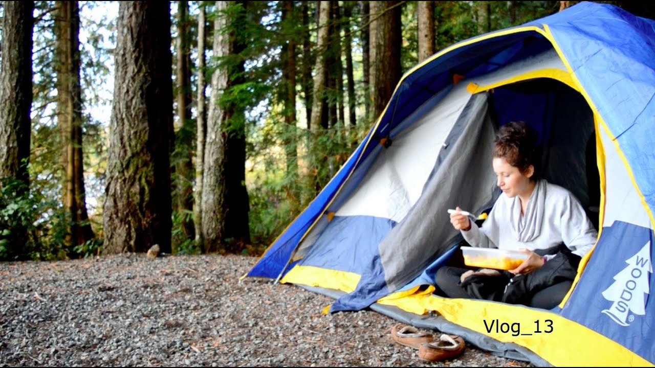 I'm Living In A Tent | Camping Vlog