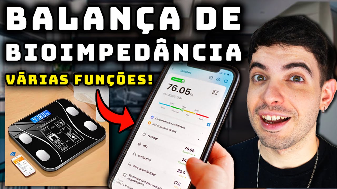 Balança de Bioimpedância da Shopee funciona mesmo?