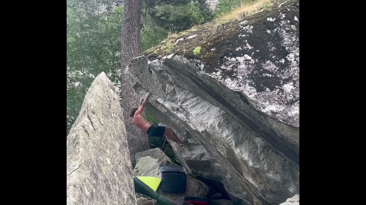 Carlos Fantova, 7c+. Cavallers