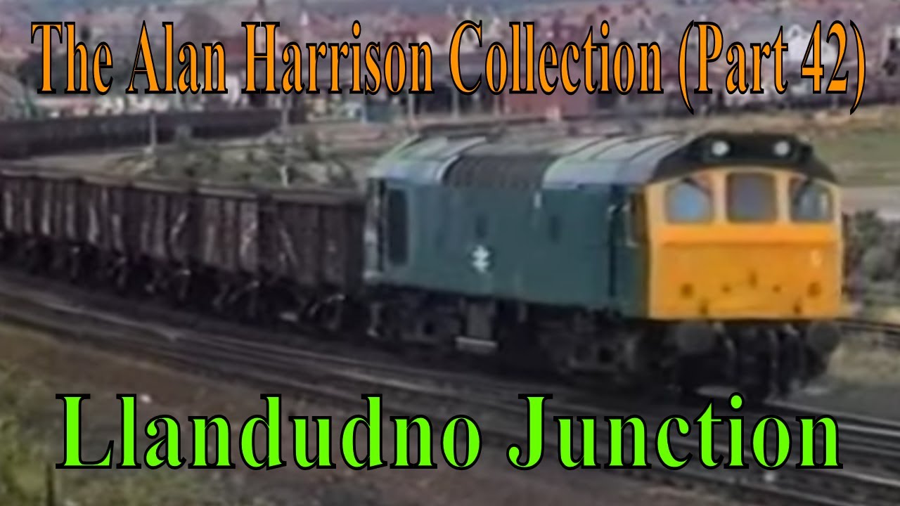 BR Trains in the 1980 - The Alan Harrison Collection Pt 42 Llandudno Junction Wales @kartwheelkarl
