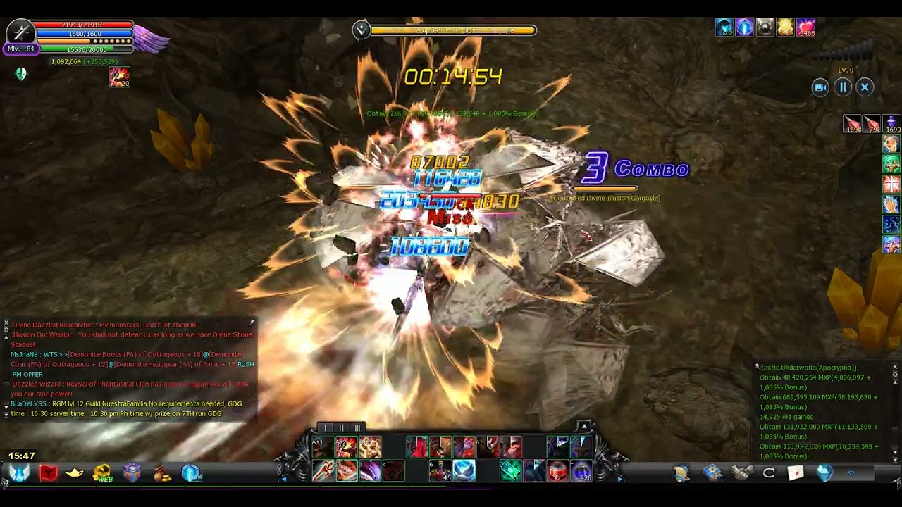 PlayCabal Aic1 boring fast farming!