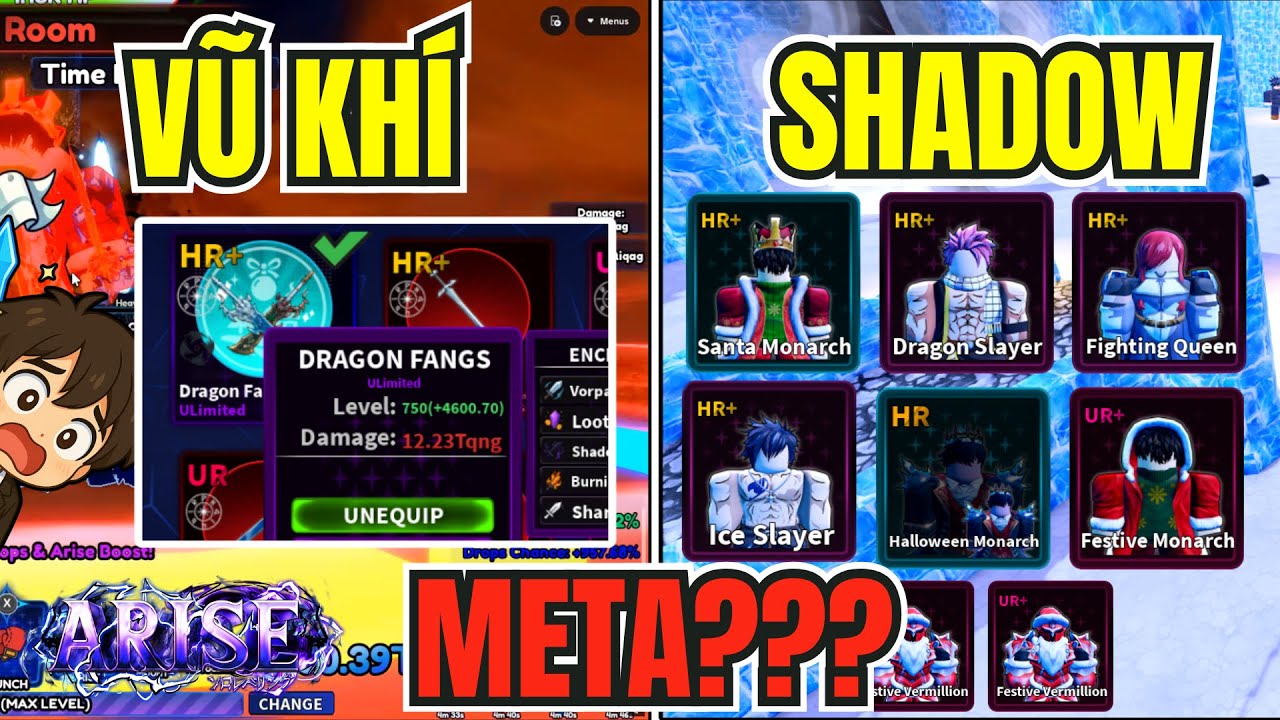 Toan Yolo Phát Hiện Chính Thức Meta Vũ Khí Hay Meta Shadow | Arise Crossover