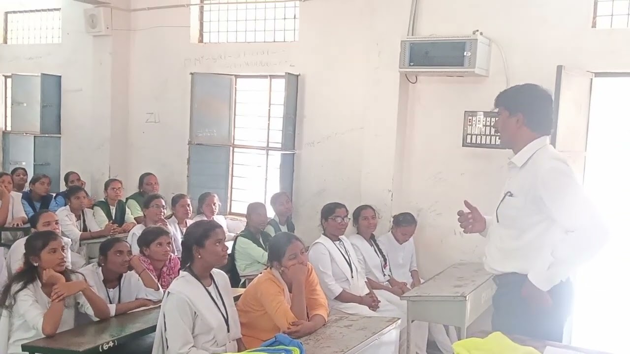 District. Blindness control. Society, KNL by Principal and Staff, GVJC, KNL