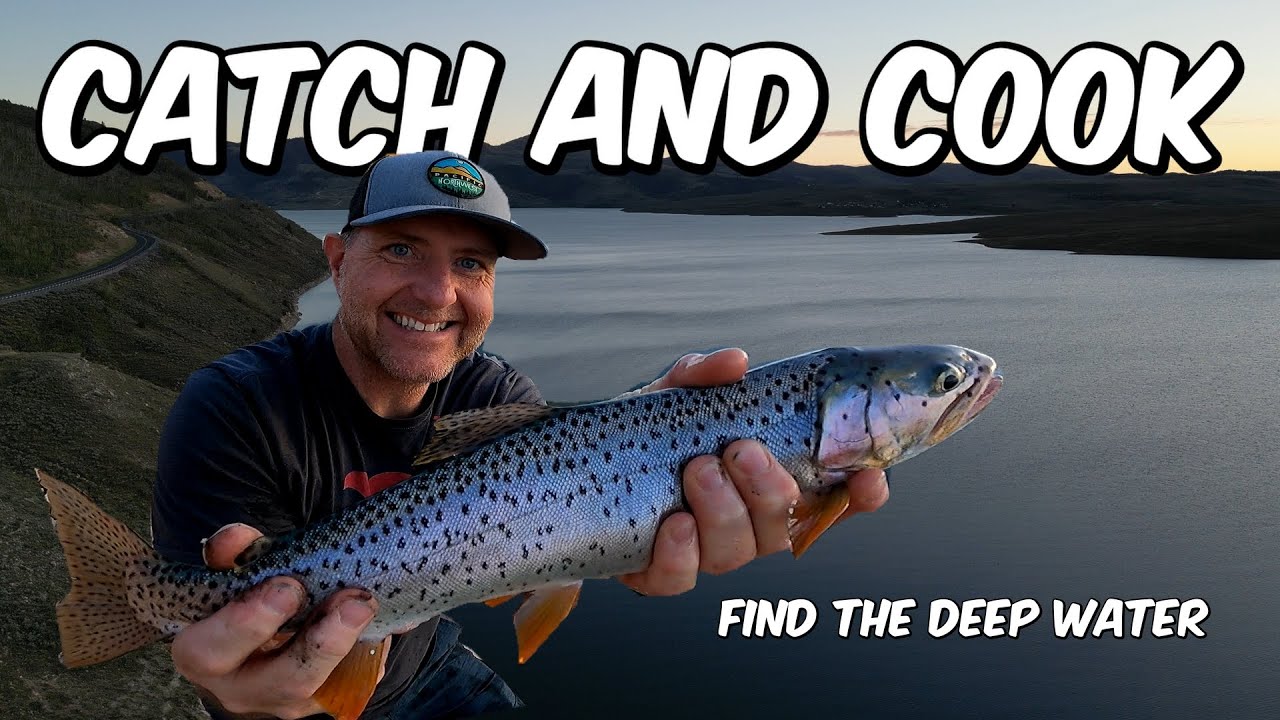 Find the Deep Water For Late Sumer Trout; Shore Fishing at Strawberry Reservoir