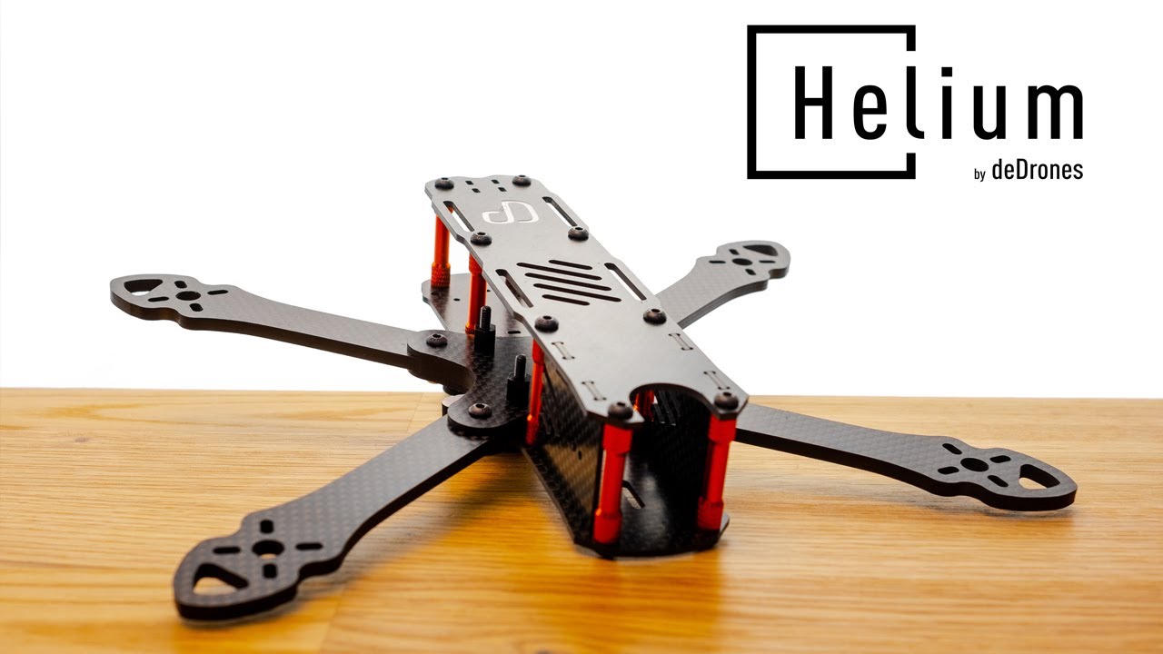 Montando el nuevo frame de deDrones: Helium