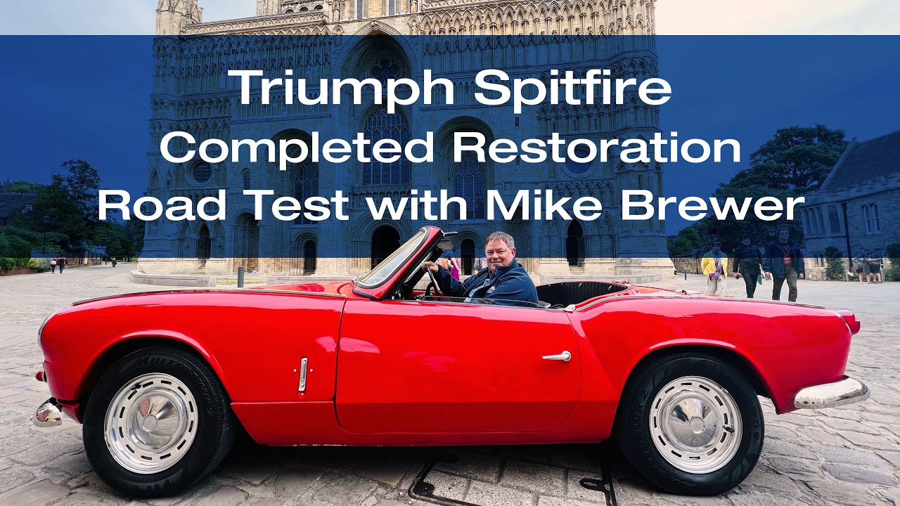 Triumph Spitfire — завершенный дорожный тест с дилером Wheeler Майком Брюэром