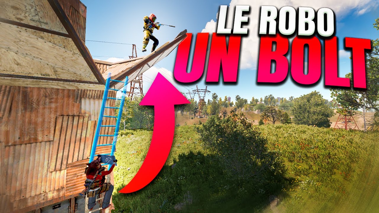 Le ROBO el BOLT por CAMPERO - RUST - Gameplay español