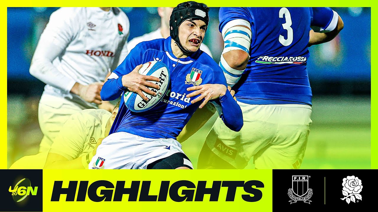 2024 U6N20 | HIGHLIGHTS | ITALY V ENGLAND