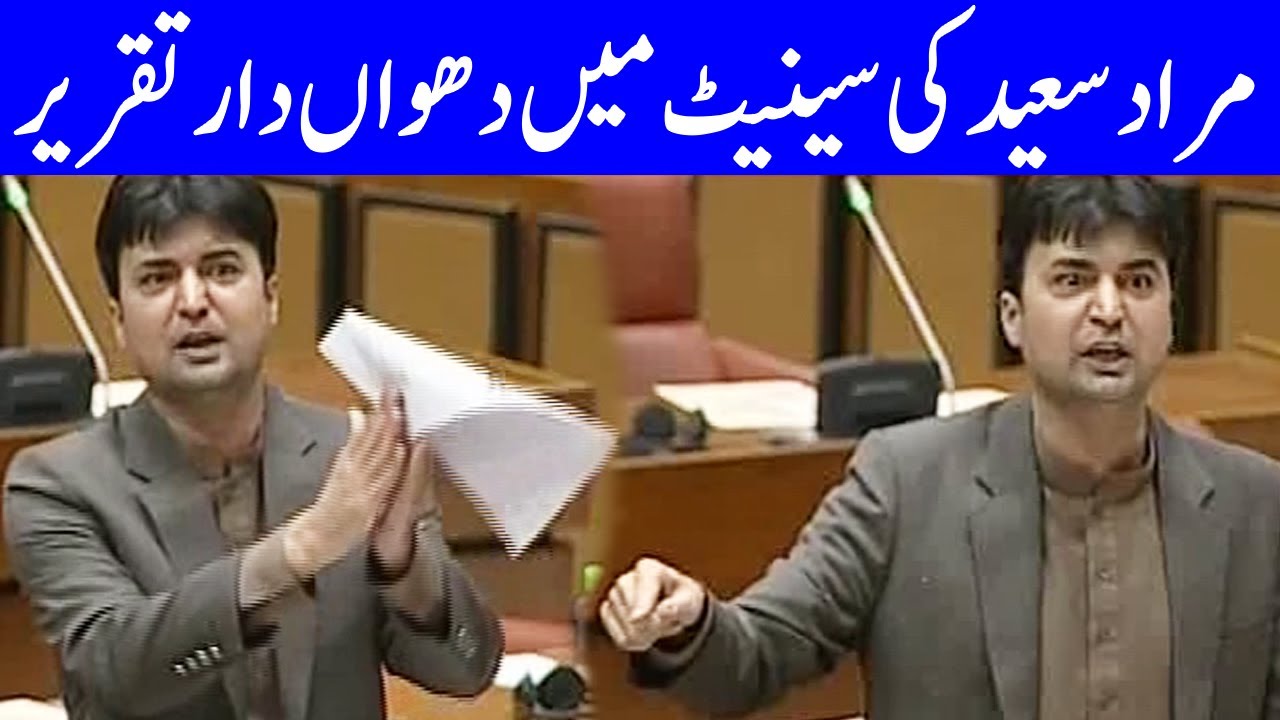 Murad Saeed Aggressive Speech In Senate Session Today | 12 January 2021 | Dunya News | HA1L