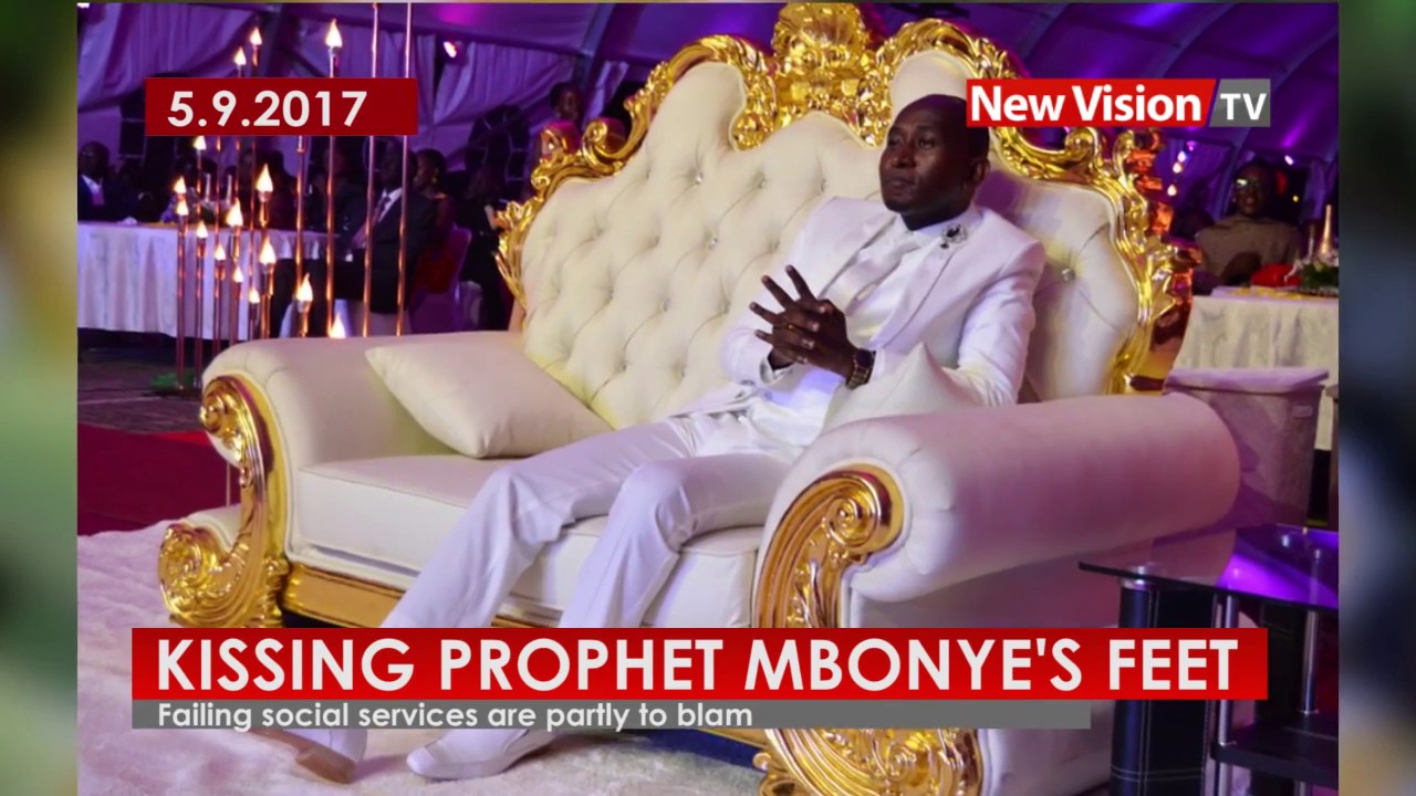 Why Christians kissed prophet Elvis Mbonye's shoes