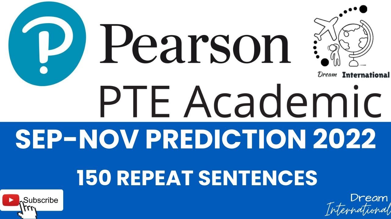 PTE Repeat sentence|| September-November Prediction|| 2022 || Dream International