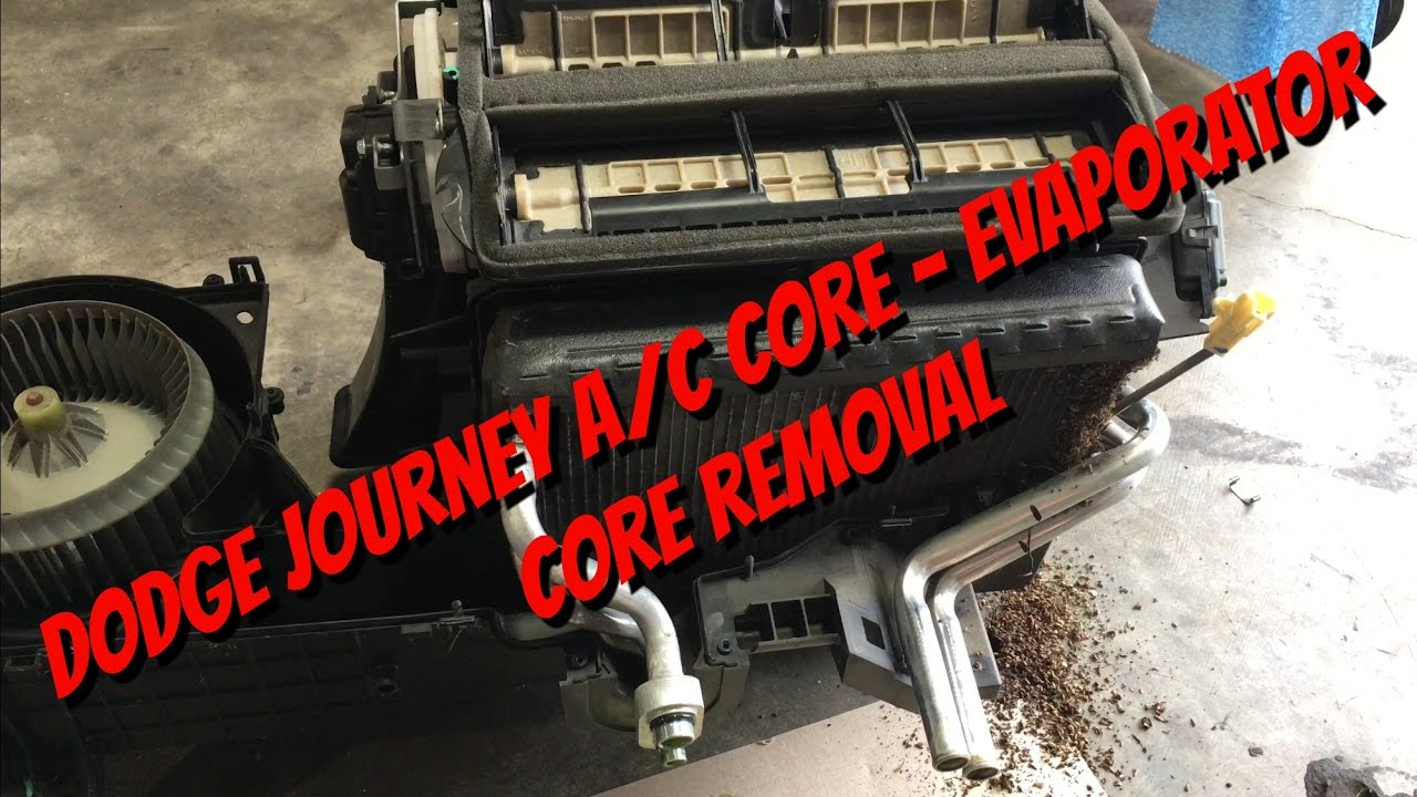 DODGE JOURNEY EVAPORATOR/HEATER CORE REMOVAL
