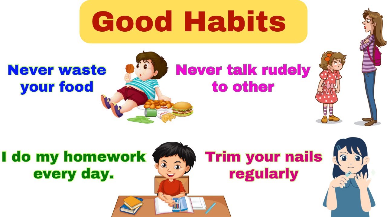 Good Habits for Kids | Good Habits | Good Manners for Kids #kidslearning #educationalvideo