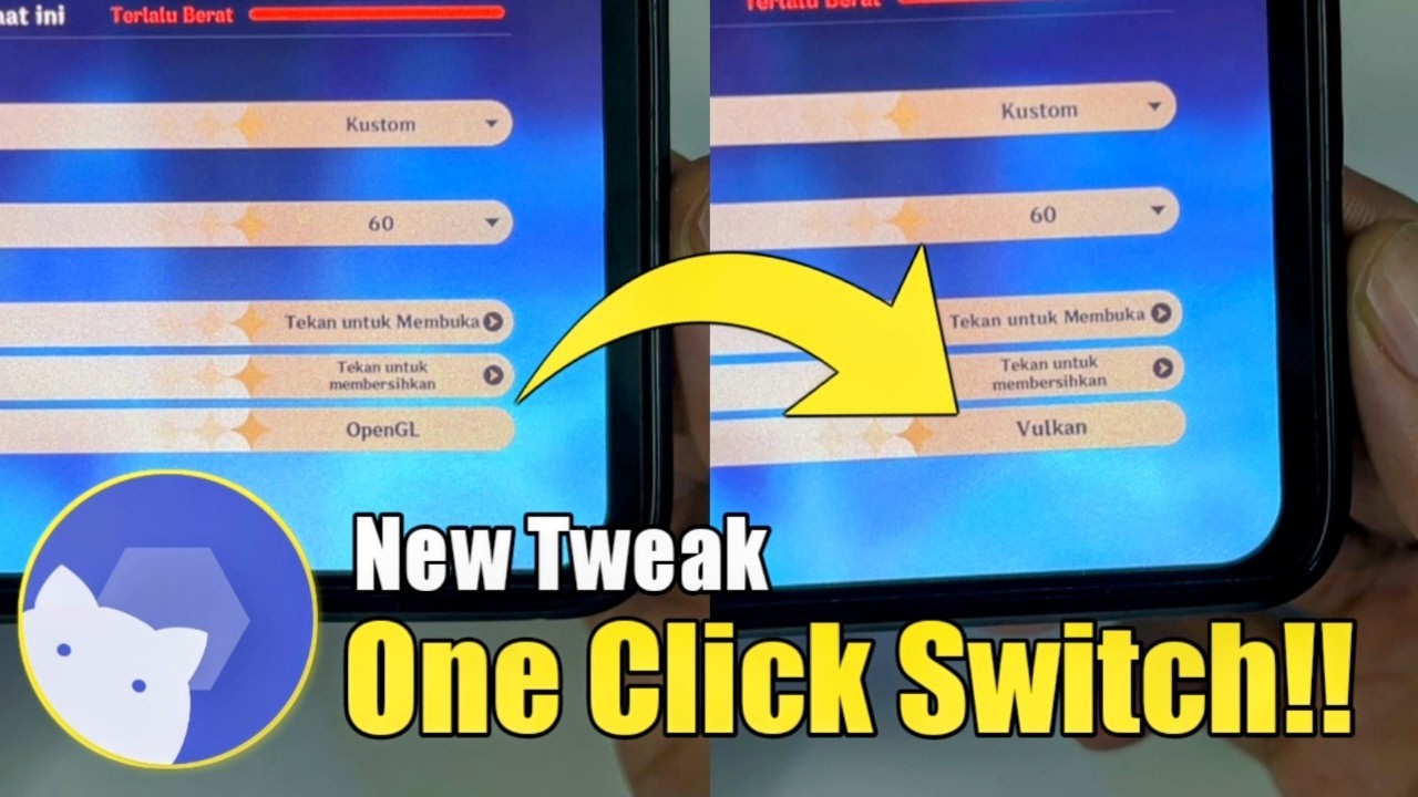 OpenGL atau Vulkan? Genshin Berubah Cuma dengan Satu Script!