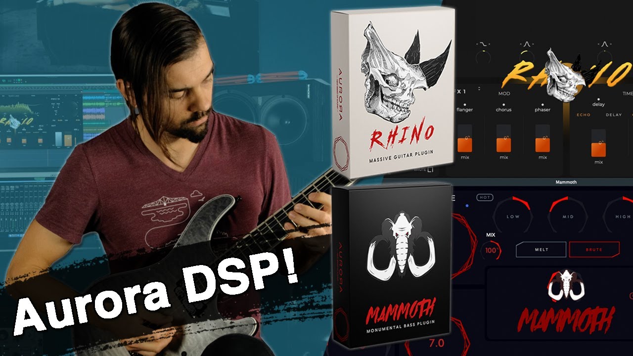 Aurora DSP Rhino & Mammoth Review | Massive Metal Guitar Plugin Tones | Amp Sim Demo