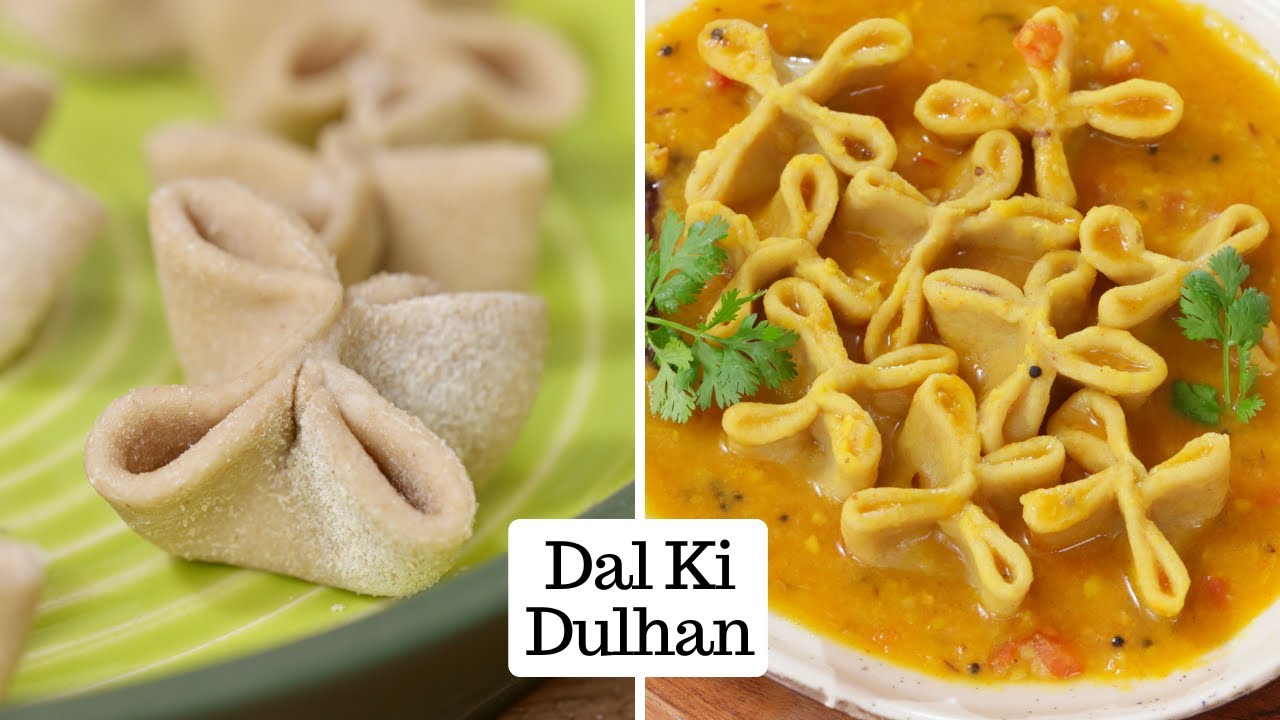 Bihar's Special Dal Ki Dulhan | Dal Dhokli | Dal Bride | Dal Pitti | Chef Kunal Kapur Recipe
