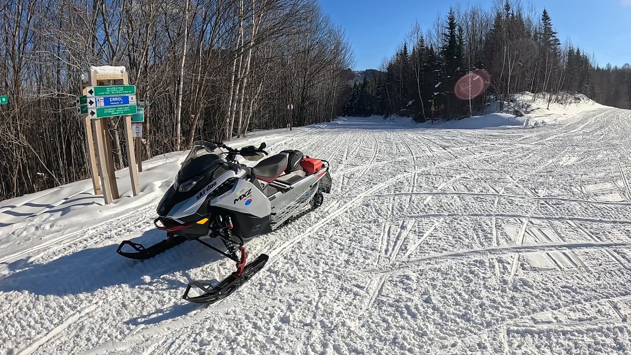 ❄🏔️TRAILS ARE IN GREAT SHAPE! 2026 SNOWMOBILING IN NH