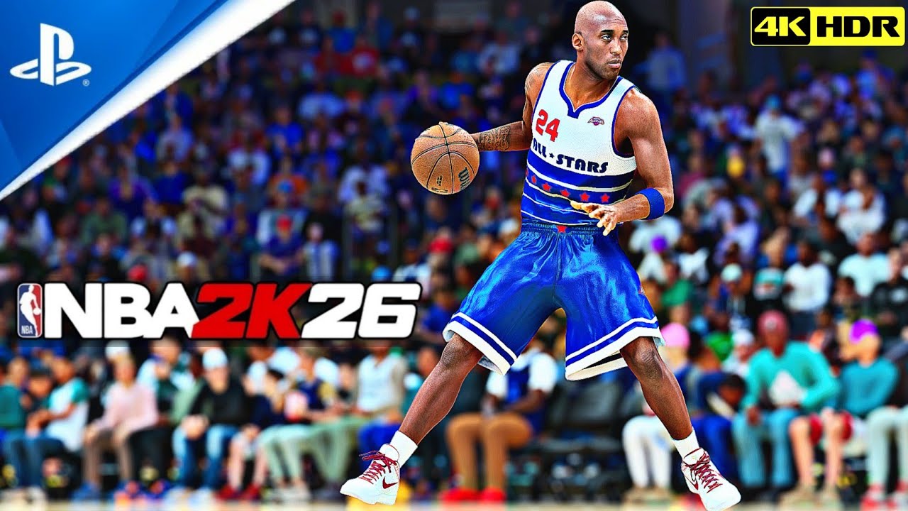 Безумные данки Коби Брайанта (4K HDR) [PS5 Pro] | Реалистичный геймплей NBA 2K