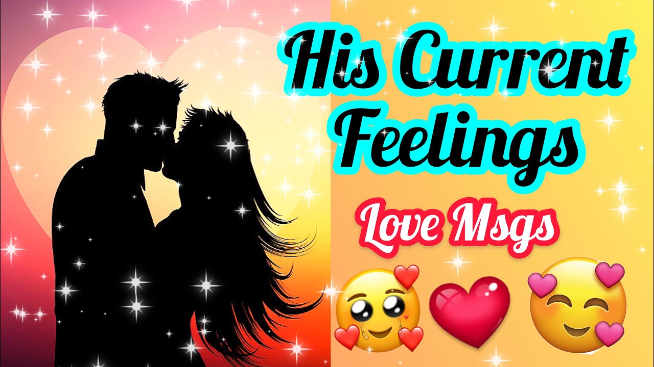 PICK A CARD- HIS CURRENT FEELINGS, NEXT MOVE- LOVE MESSAGES- VO KYA FEEL KARTE HAI- اچھی خبر