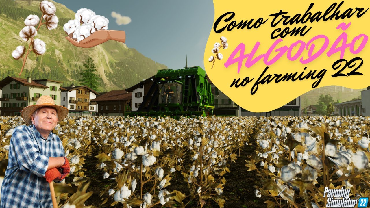 Como trabalhar com ALGODÃO no Farming Simulator 22